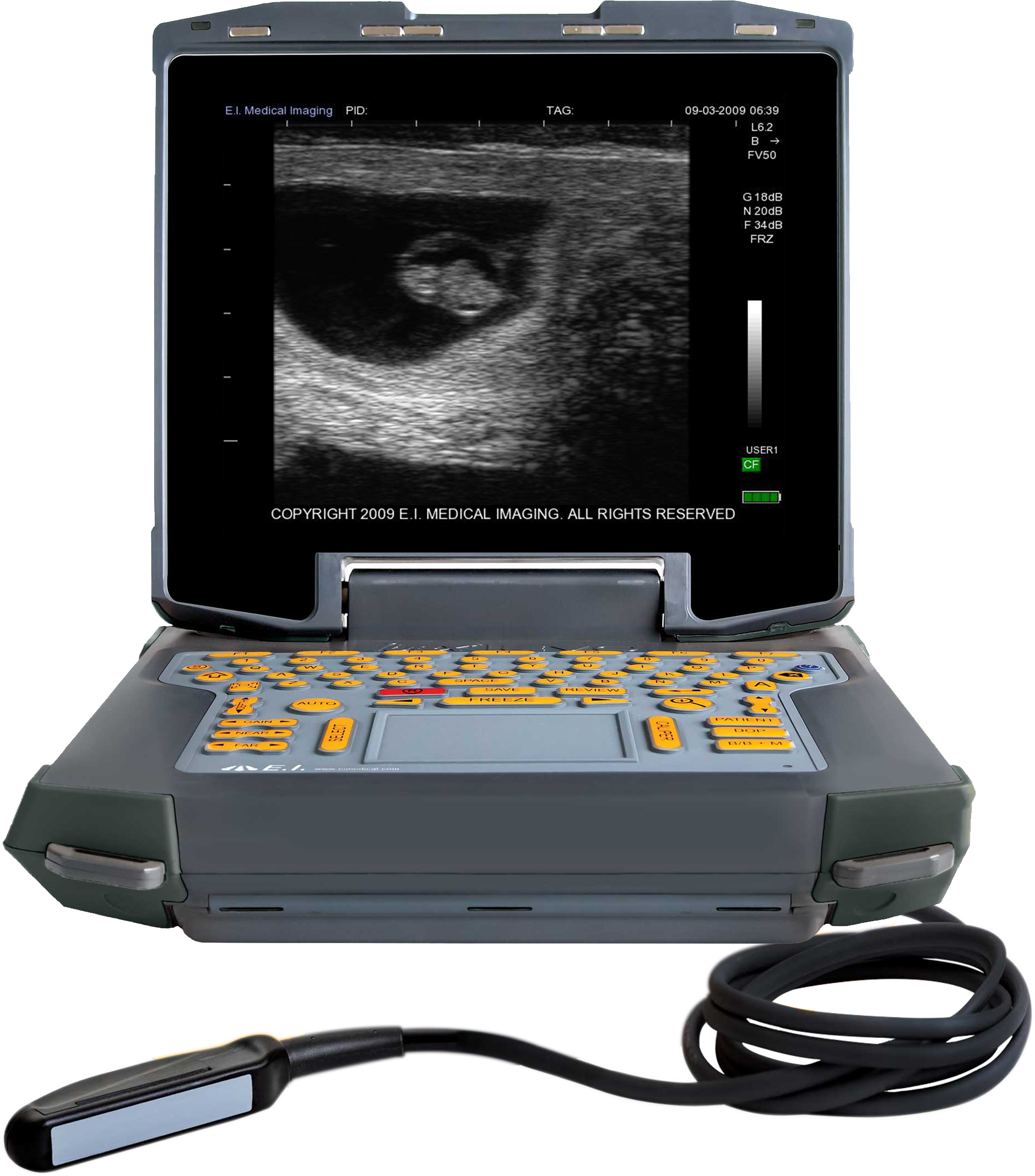 高清进口牛用B超机